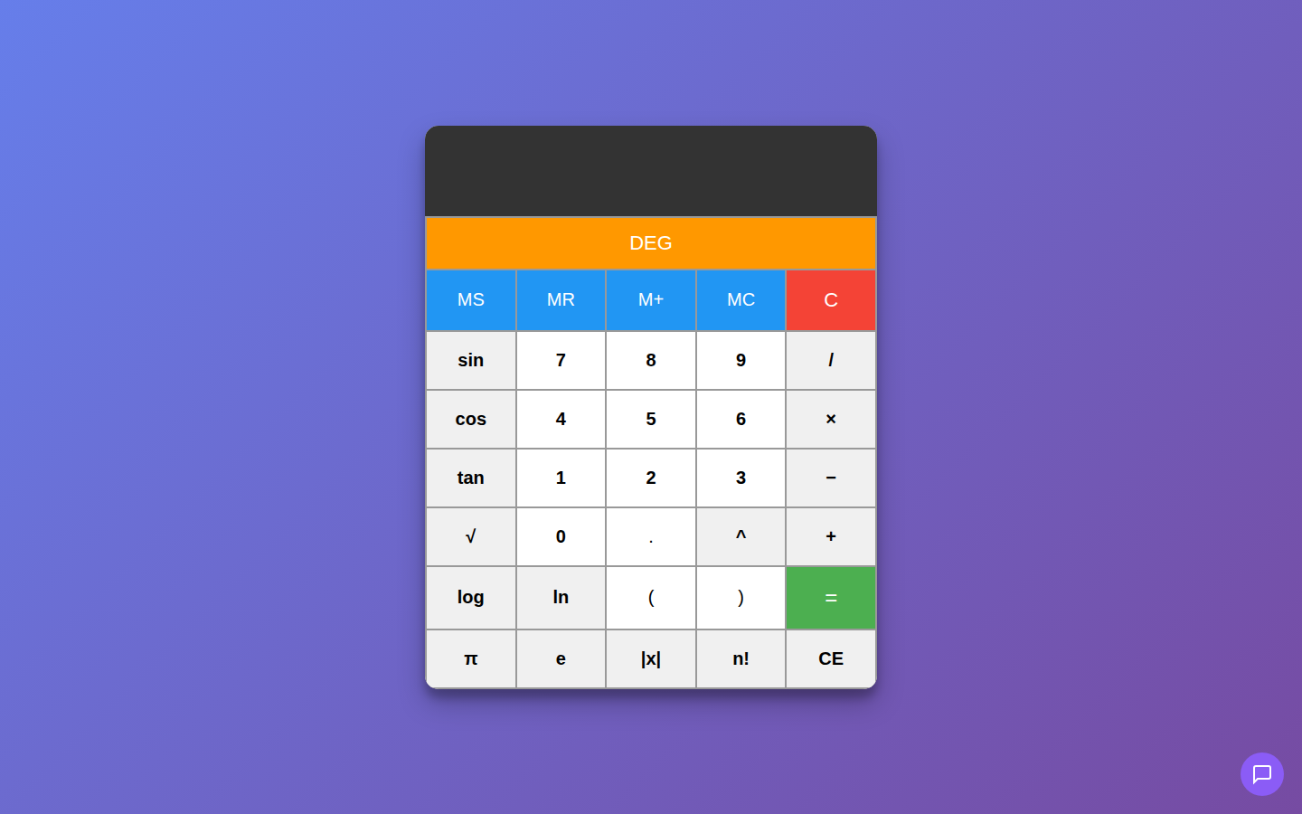 Advance Calculator preview 1