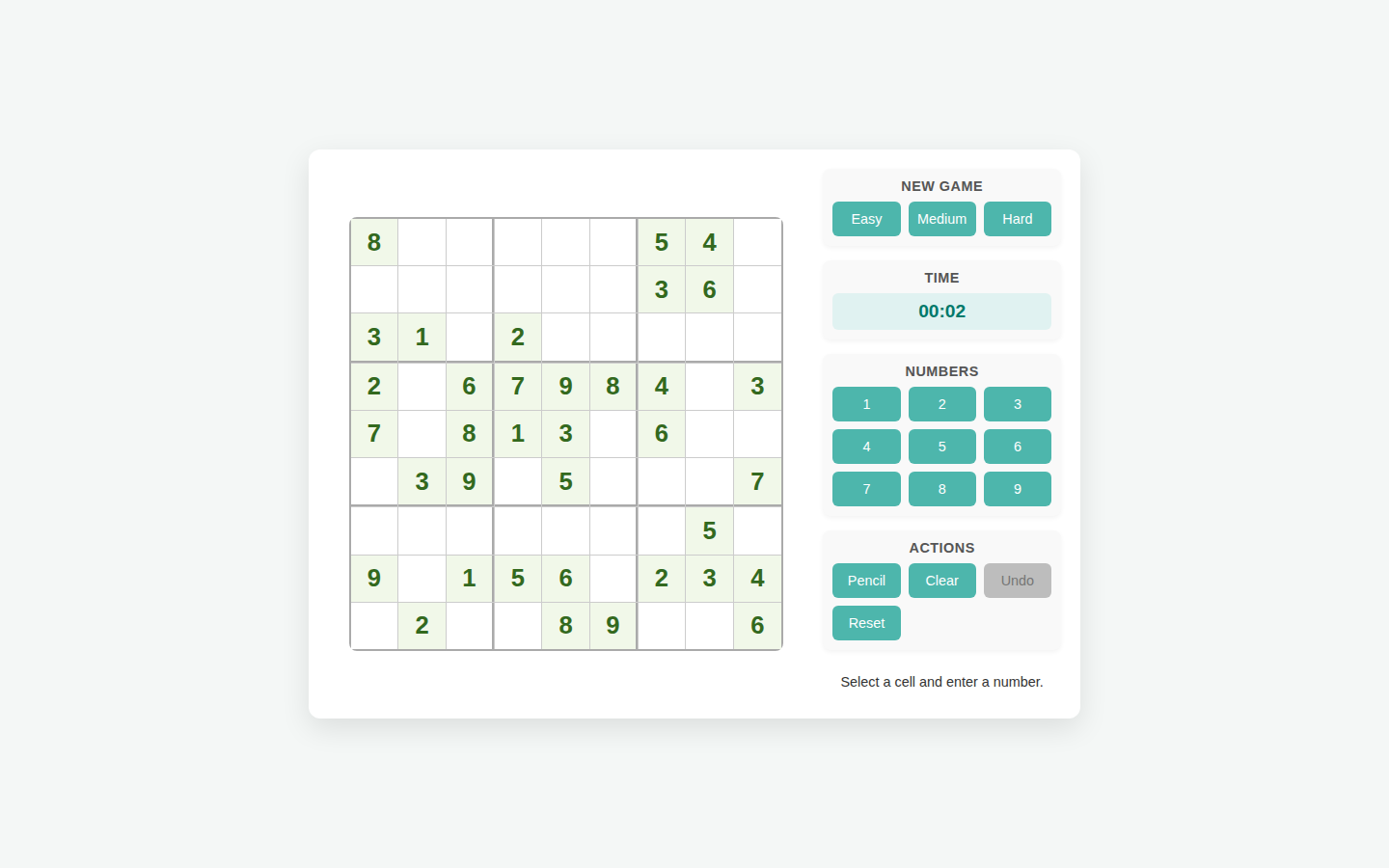 Sudoku preview 1