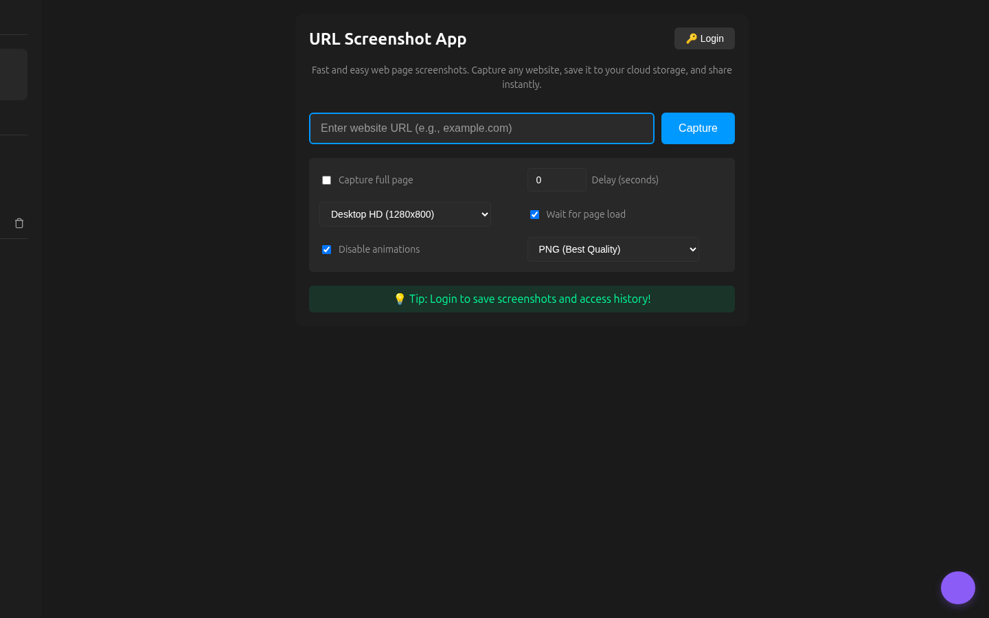 URL Screenshots preview 1